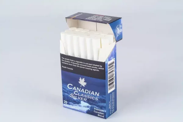Canadian Classic Silver Cigarettes