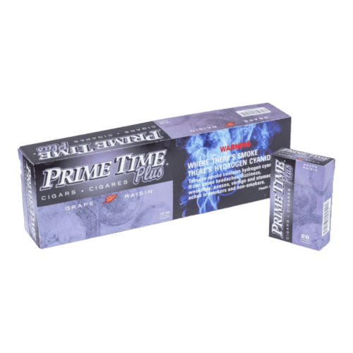 Prime Time Grape Cigar Carton