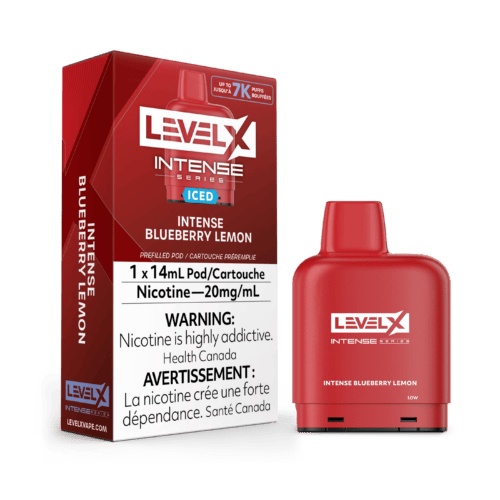 Intense 50 Level X Pod 14ml – Intense Blueberry Lemon Iced