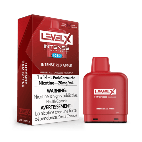 Intense 50 Level X Pod 14ml – Intense Red Apple Iced