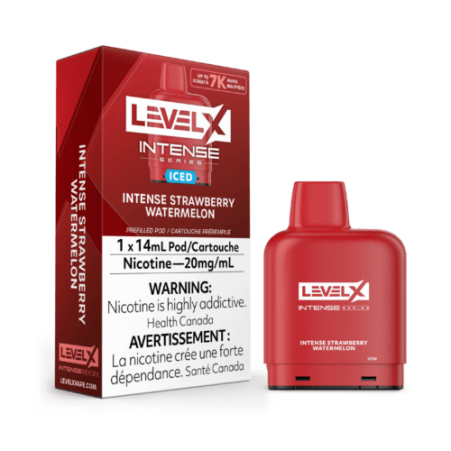 Intense 50 Level X Pod 14ml – Intense Strawberry Watermelon Ice