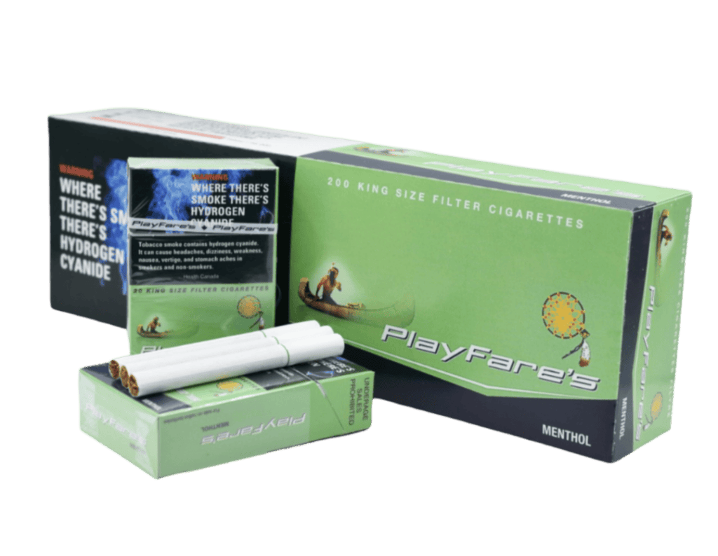 Playfares Menthol Cigarettes