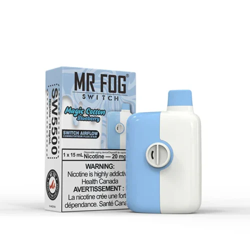 Mr Fog Switch 5500 - Magic Cotton Blueberry