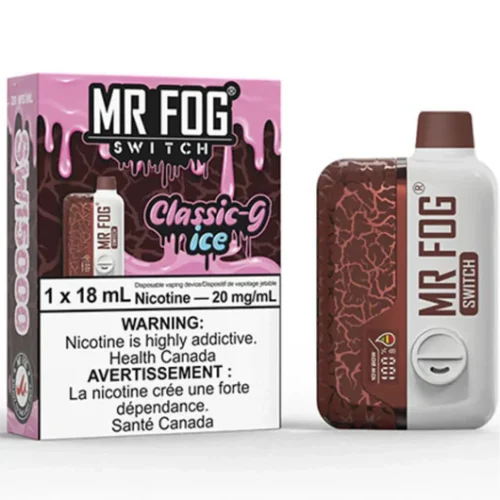 Mr. Fog Switch 15K Disposable - Classic-G Ice 20mg