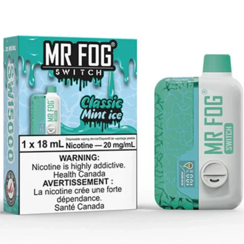 Mr. Fog Switch 15K Disposable - Classic Mint Ice 20mg