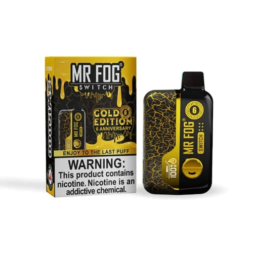 MR FOG - SWITCH 15000 PUFFS GOLD EDITION FOR 6TH ANNIVERSARY - Image 2