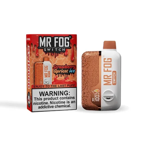 Mr. Fog SWITCH 15000 PUFFS - Strawberry Apricot Ice