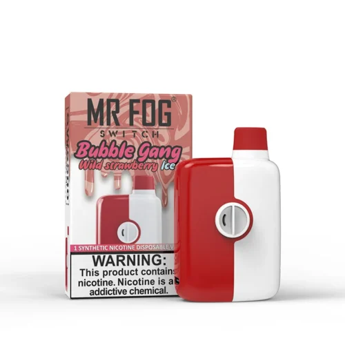 Mr. Fog SWITCH 5500 PUFFS Bubble Gang Wild Strawberry Ice