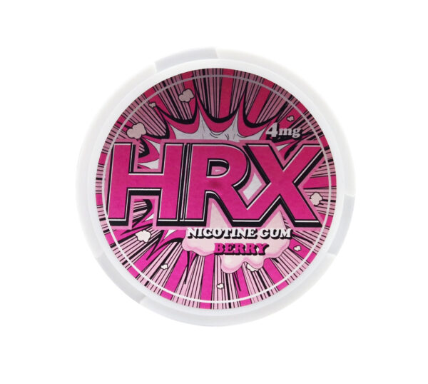 HRX Nicotine Gum Berry 4mg