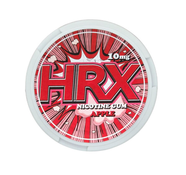 HRX Nicotine Gum Apple 10mg