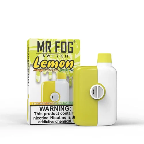 MR FOG 5500 LEMON MANGO PINEAPPLE GUAVA ICE