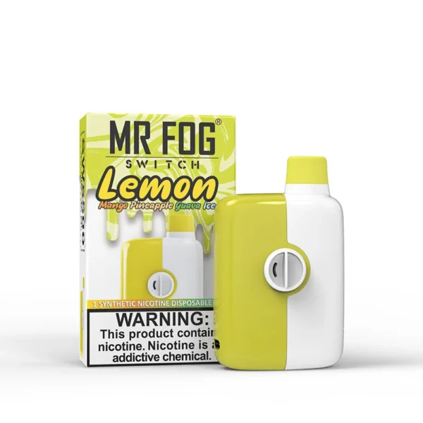 MR FOG 5500 LEMON MANGO PINEAPPLE GUAVA ICE