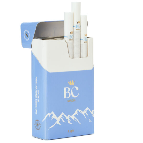 BC Kings Light 20 Pack Cigarette