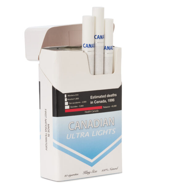Premium Canadian Ultra Light 20 Pack Cigarette