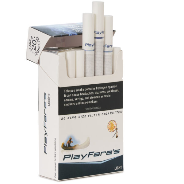 Premium Playfare Light Cigarettes 20 Pack Cigarette